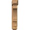 Ekena Millwork Balboa Craftsman Rough Sawn Bracket w/ Offset Brace, Western Red Cedar, 8"W x 30"D x 42"H BKT0806X30X42BOA04RWR - alternate 3